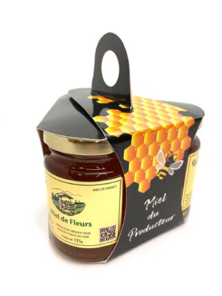 Coffret triangle Miels légers Acacia, Fleurs, Printemps crémeux