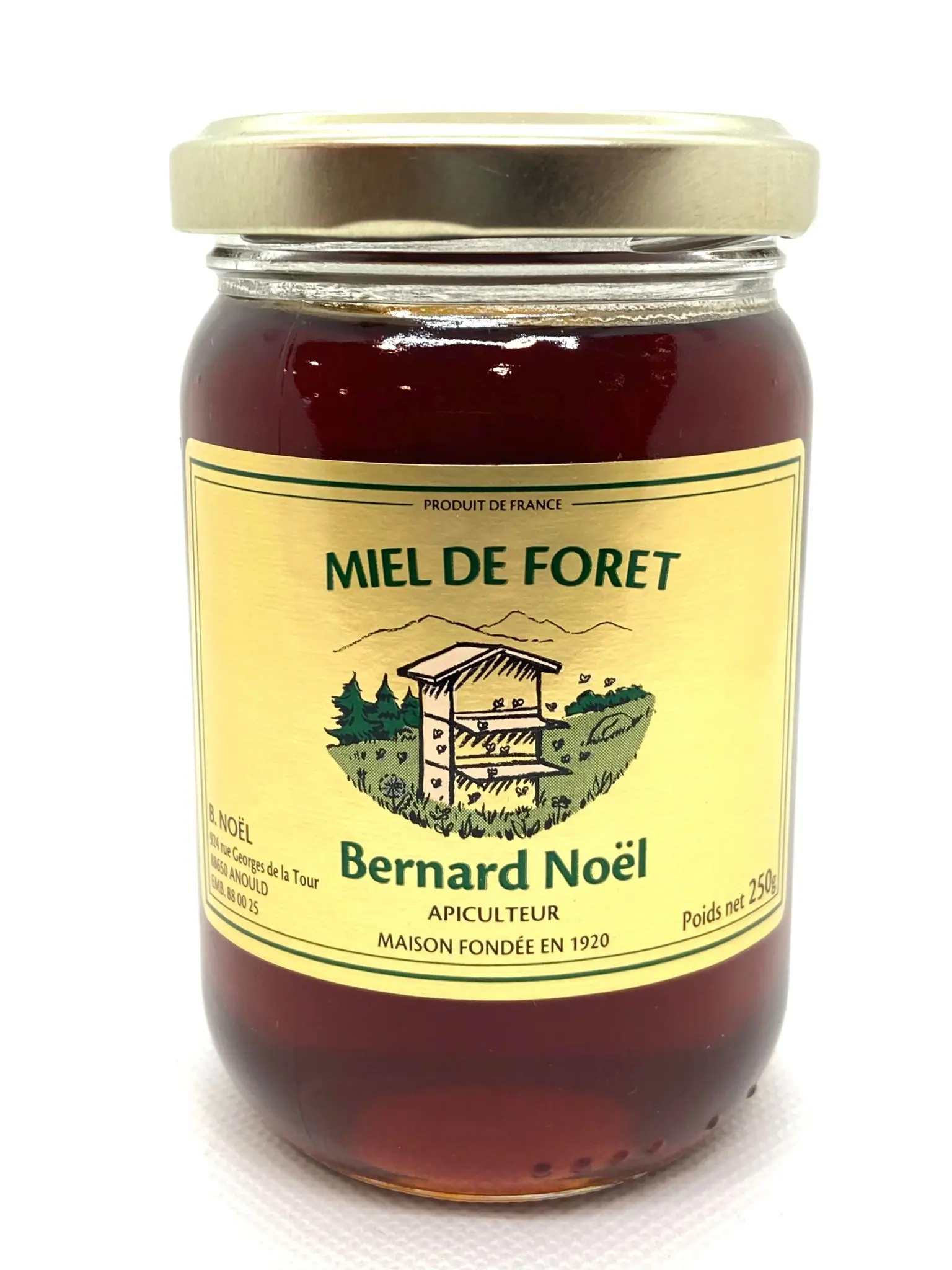 Miel de fleurs de forêt 250g