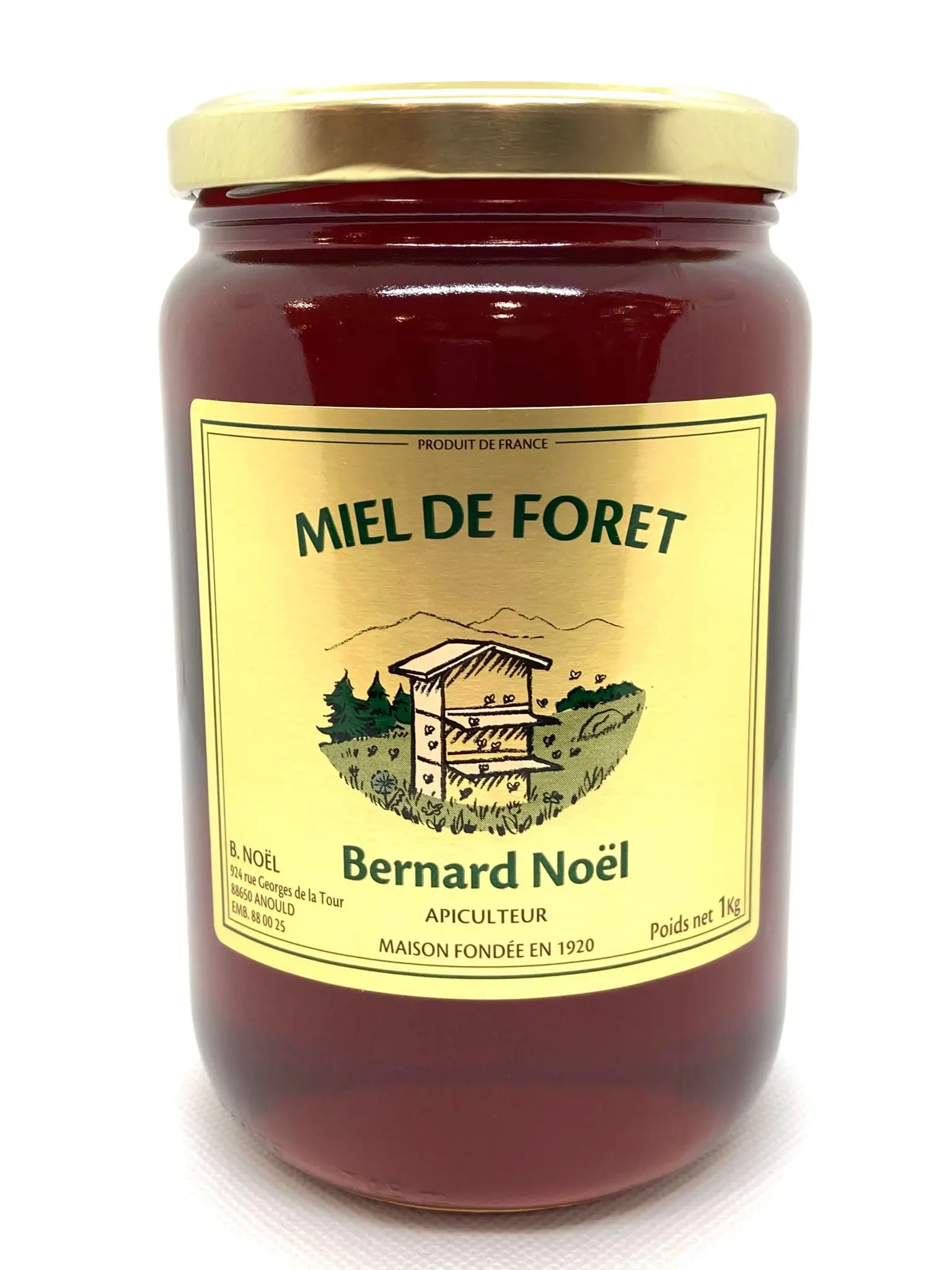 Miel de fleurs de forêt 1kg