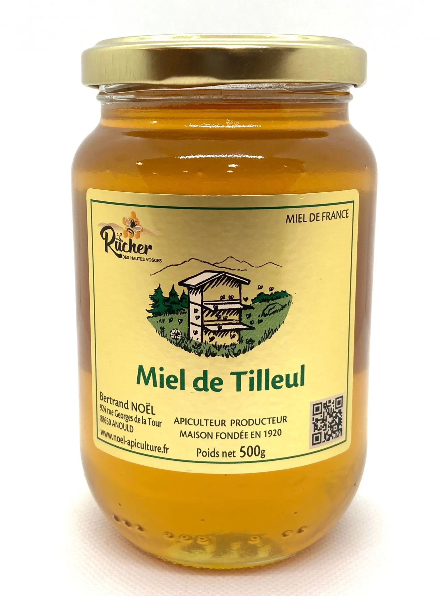 Miel de tilleul 500g