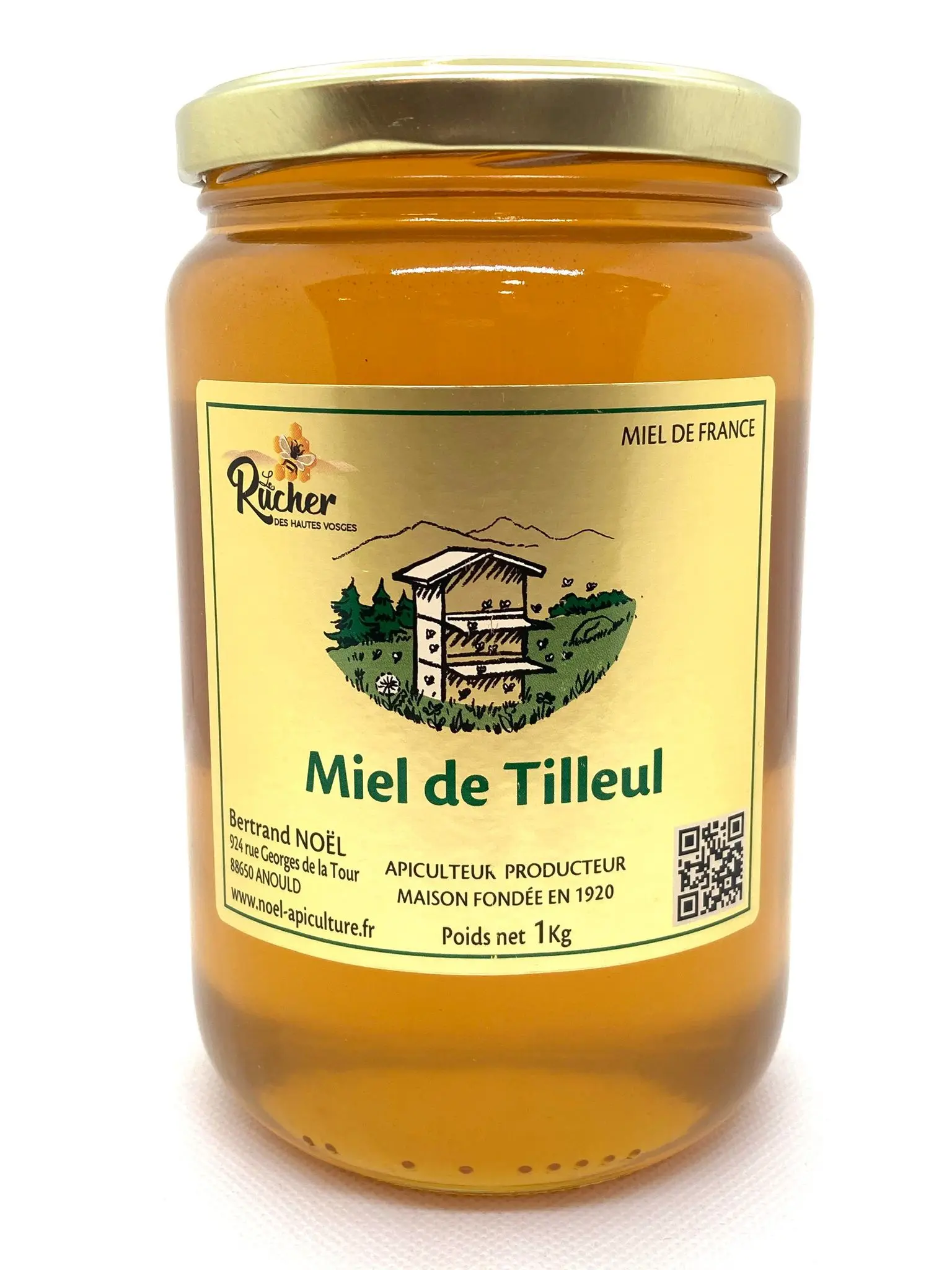 Miel de tilleul 1 kg