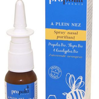 Spray nasal plantes et propolis