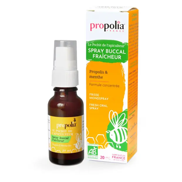Spray buccal bio Propolis et Menthe
