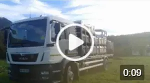 Transhumance des abeilles avant l'hiver