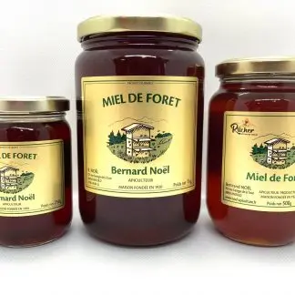3 pots Miel de Forêt