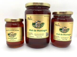 3 pots Miel de Montagne