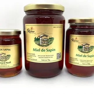 3 pots Miel de Sapin