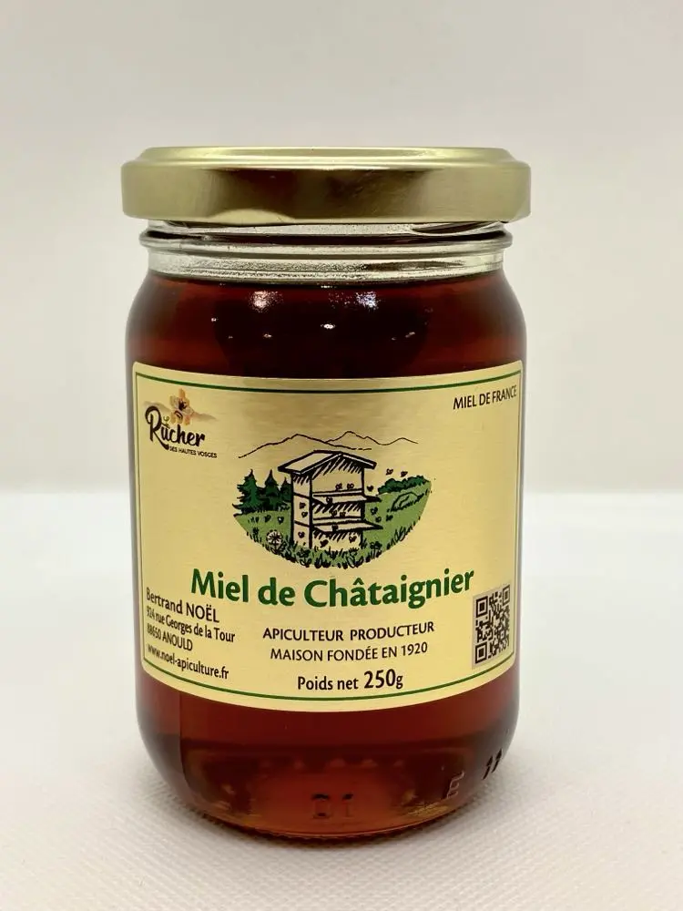 Miel de châtaignier pot de 250g